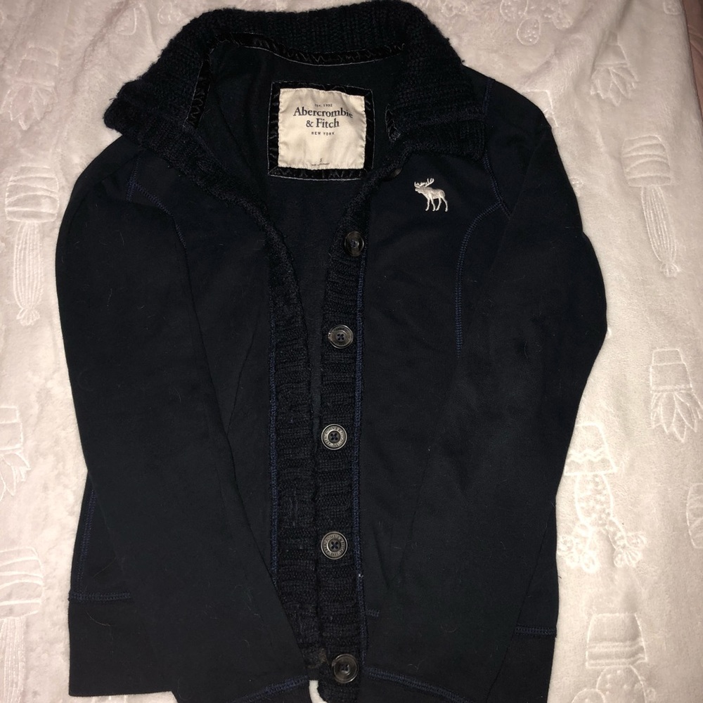 Navy Abercrombie Sweater